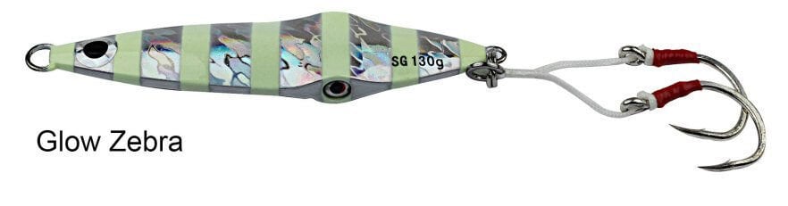 Savage gear Squısh Jig 10,5cm 100g Suni Yem Glow Zebra