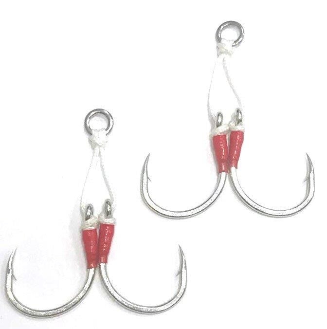 Savage gear Eyed Asist Hook 2 Adet 3-0 Double 170lbs