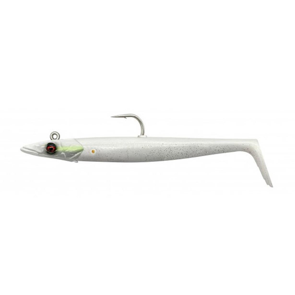 Savage Gear Sandeel V2 14 cm 33 gr White Pearl Silver 2+1