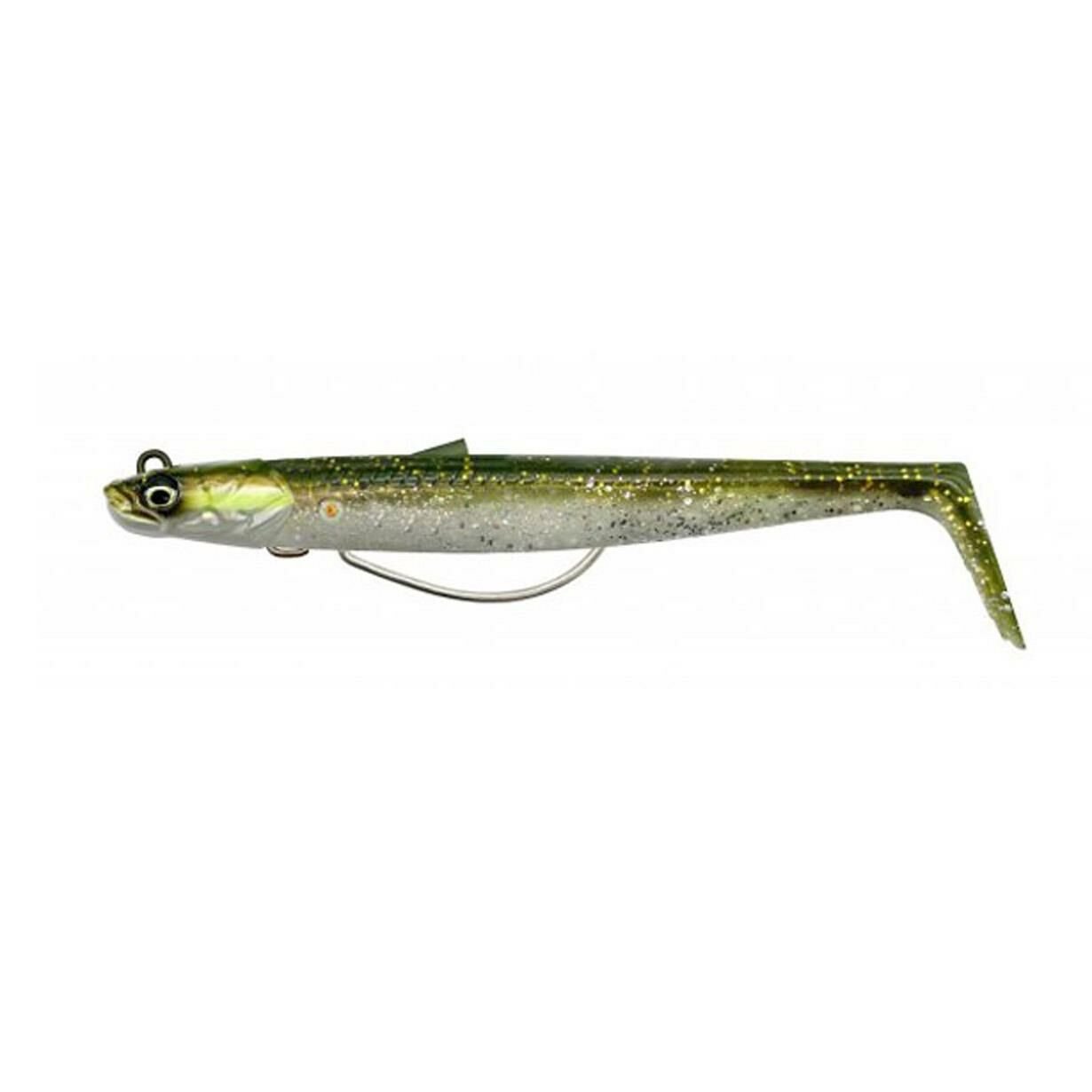 Savage Gear Sandeel V2 WL 11.5 cm 22 gr Green Silver 2+1