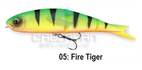 Savage gear Soft 4Play 9,5 cm 8,5 gr Swim&Jerk 3 Adet Suni Yem 05-Firetiger