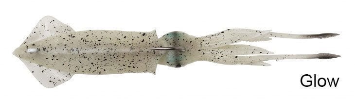Savage gear 3D TPE Swim Squid 95mm 10g 2 Adet Suni Yem Glow