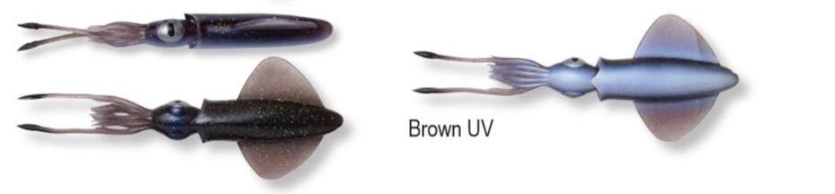 Savage gear Swim Squid 18cm 32g 2 Adet Suni Yem Brown
