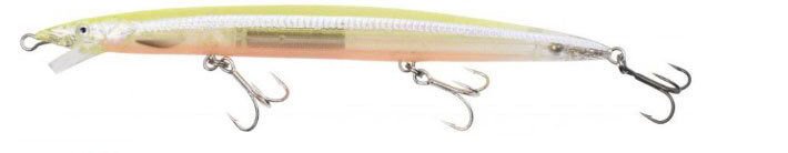 Savage gear Sandeel Jerk Minnow 145 14g Suni Yem 04-Lemon Back