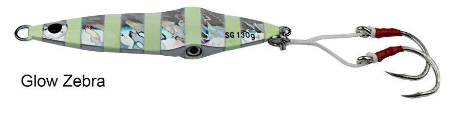 Savage gear Squısh Jig 10,5cm 100g Suni Yem Glow Zebra