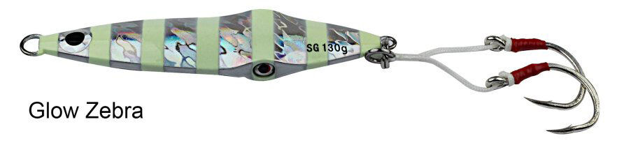 Savage gear Squısh Jig 10,5cm 100g Suni Yem Glow Zebra