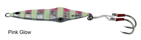 Savage gear Squısh Jig 11,5cm 130g Suni Yem Pınk Glow Zebra