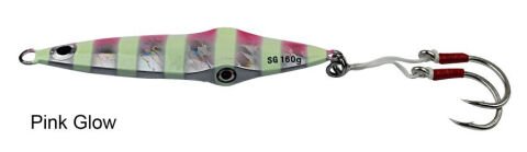 Savage gear Squısh Jig 12cm 160g Suni Yem Pınk Glow Zebra