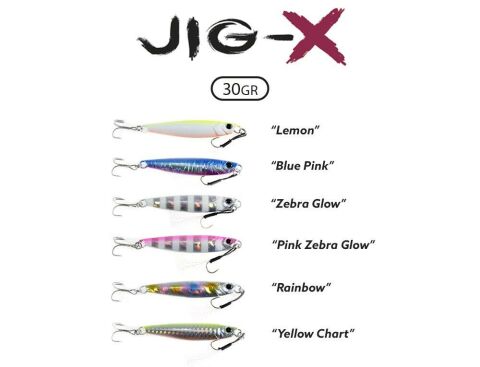 Fujin Jig-X 20gr #Zebra Pink Glow