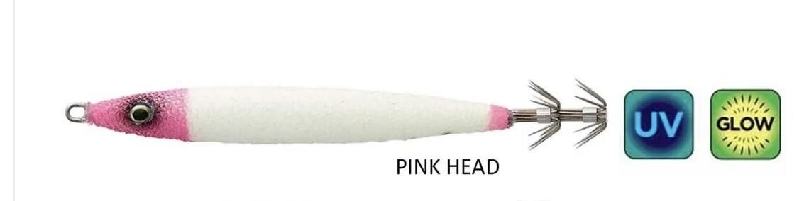 Savage Gear Squid Finger 8cm 35gr Sahte Balık Pink Head