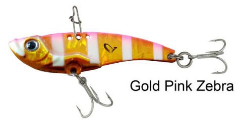 Savage gear 3D VIB Blade 4,5 cm 8,5gr Suni Yem Gold Pink Zebra