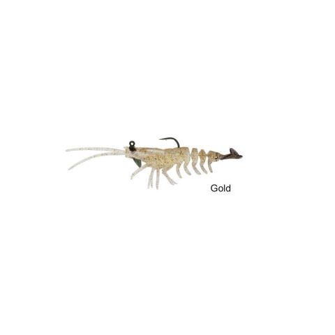 Savage Gear 3D Shrimp RTF 9 cm 7 gr Gold 2 Pcs