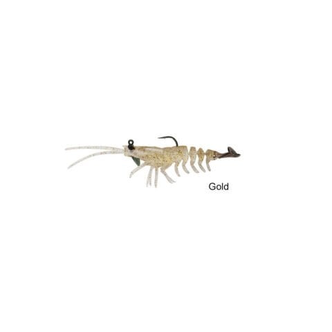 Savage Gear 3D Shrimp RTF 9 cm 7 gr Gold 2 Pcs