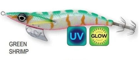 Savage Gear Squid Dealer #3.0N 14.3GR 10CM 3.5''/M Sahte Balık Green Shrimp