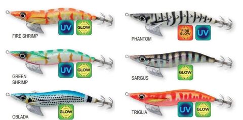 Savage Gear Squid Dealer #3.0N 14.3GR 10CM 3.5''/M Sahte Balık Green Shrimp