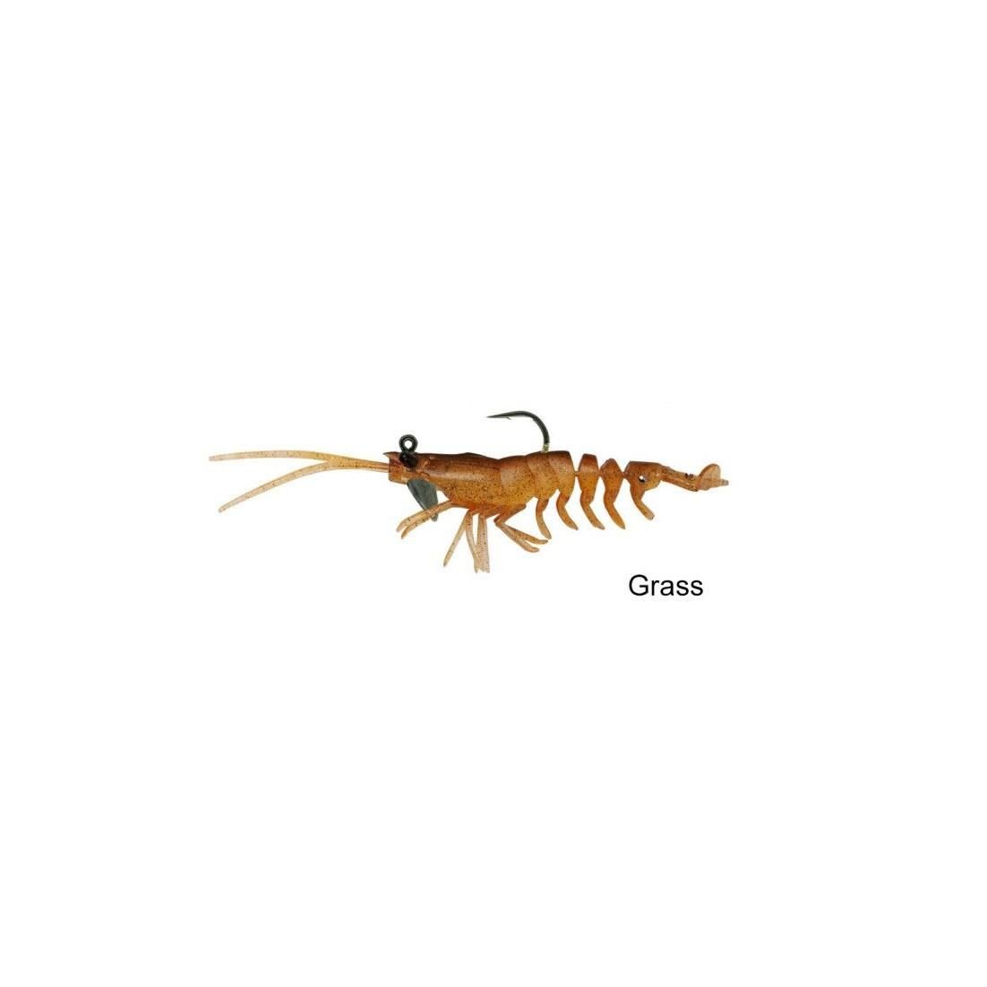 Savage Gear 3D Shrimp RTF 9 cm 7 gr Suni Yem 2 Adet Grass