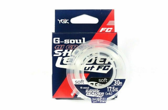 Ygk G-Soul High Grade Shore Leader Ultra Fc Soft 30M 0.33MM PE 4 19LB