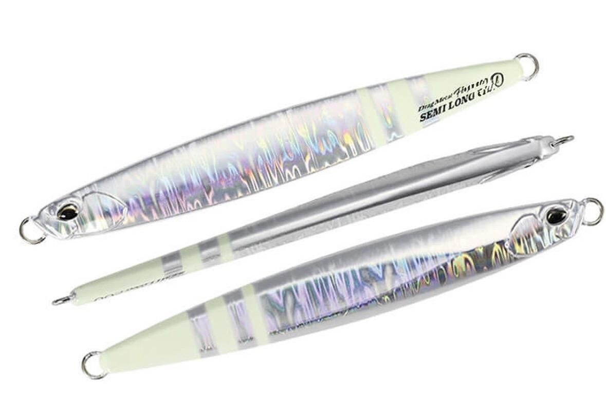 Duo Drag Metal Force Semi-Long Jig 125Gr . Silver Glow Zebra