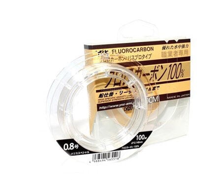Ygk Fluorocarbon Shokugyosha 100M 0.37MM PE 5 7.57KG