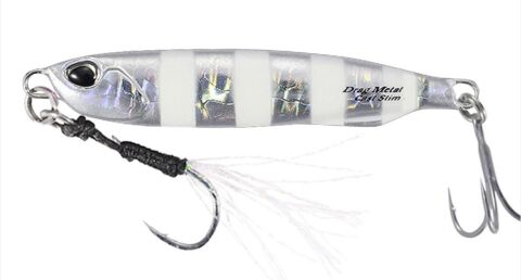 Duo Drag Metal Cast Slim Jig 60Gr .  ZebraGlow