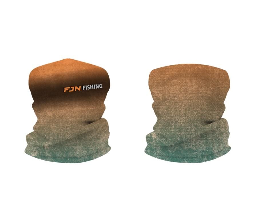 Fujin Neck Gaiter Boyunluk Aqua Orange