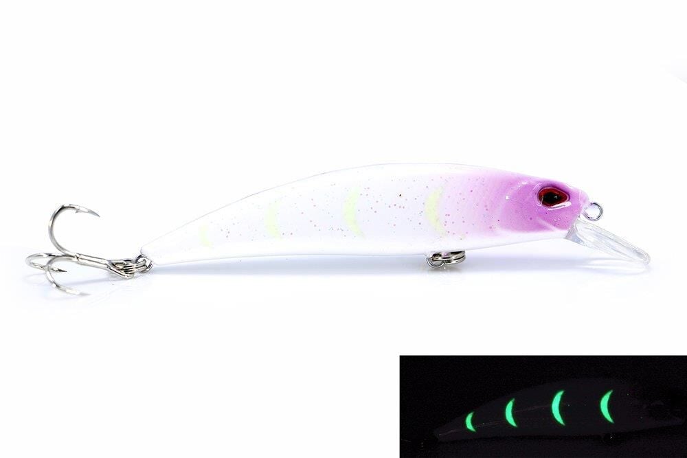 Fujin Ziggy 70mm 9.6gr Sinking Glow Purple #034