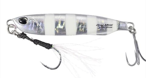 Duo Drag Metal Cast Jig 60Gr .  Zebra Glow