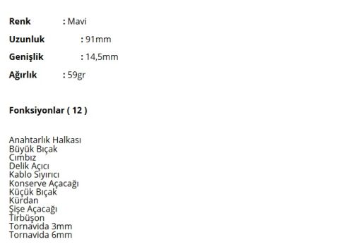 Victorinox 1.3603.2 Spartan Çakı Mavi