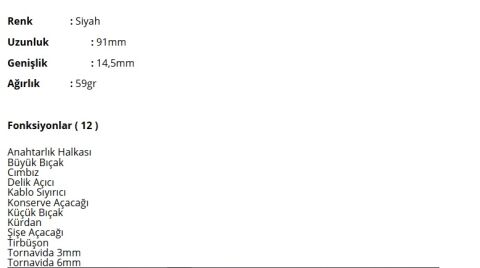 Victorinox 1.3603.3 Spartan Çakı Siyah