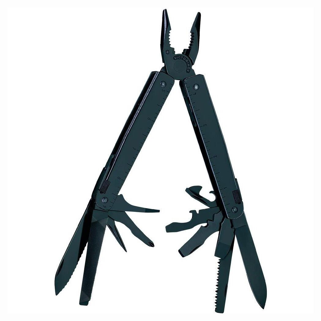 Victorinox 3.0323.3L SwissTool Cap Crimper (Deri Kılıflı)