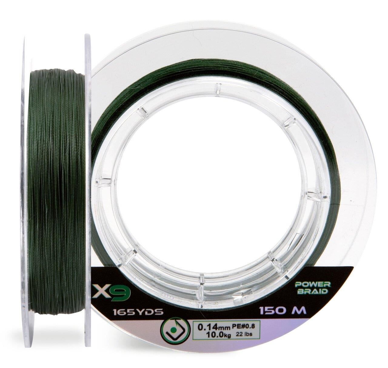 Nomura Braid X9 Moss Green 150 Mt Örgü İp 0,10mm