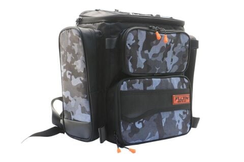 Fujin Black Camo BackPack - Balıkçı Sırt Çantası