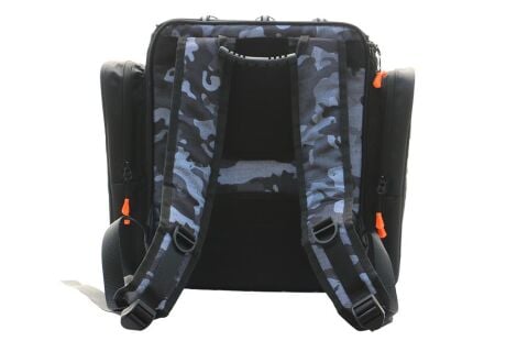 Fujin Black Camo BackPack - Balıkçı Sırt Çantası