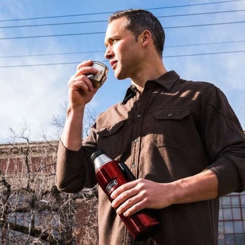 Thermos SK2010 Staınless King Large 1.2L Cranberry 140936