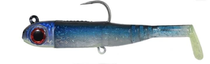 SEABOR LILY SHAD 150GR 2+1 SİLİKON YEM SARDINE UV