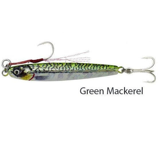 Savage gear 3D Jig Minnow 20 gr 7,5 cm Suni Yem Green Mackerel