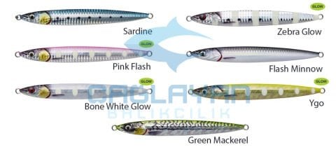 Savage gear 3D Jig Minnow 20 gr 7,5 cm Suni Yem Bone White Glow