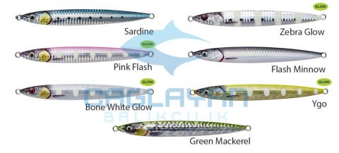 Savage gear 3D Jig Minnow 40 gr 9,3 cm Suni Yem Glow Zebra