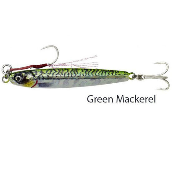 Savage gear 3D Jig Minnow 40 gr 9,3 cm Suni Yem Green Mackerel