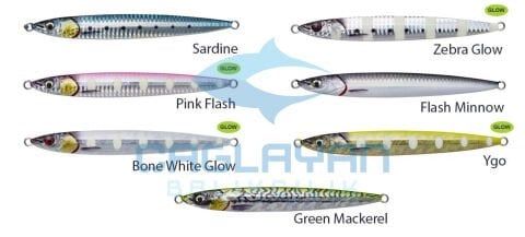 Savage gear 3D Jig Minnow 40 gr 9,3 cm Suni Yem Green Mackerel