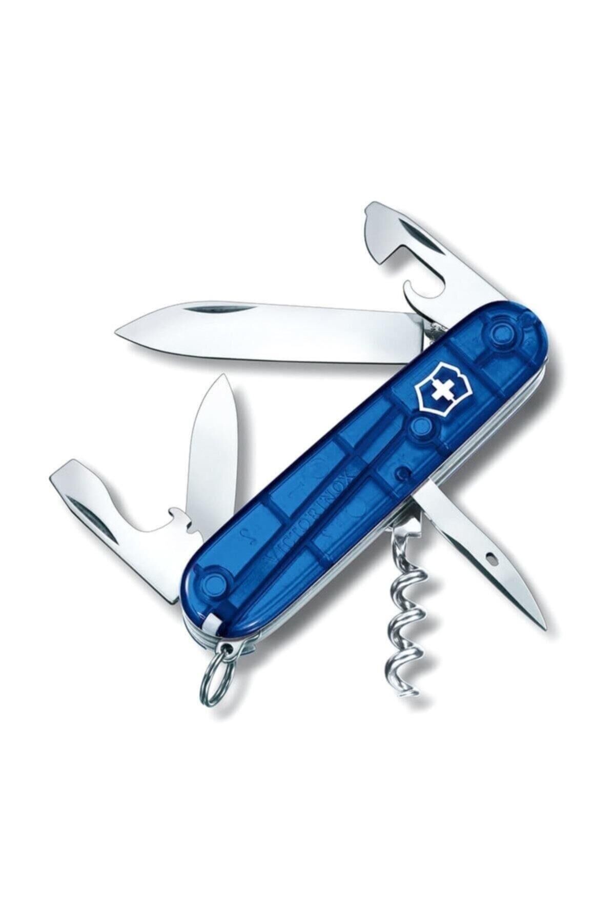 Victorinox 1.3603.T2 Spartan Çakı - Şeffaf Mavi