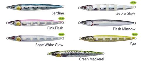 Savage gear 3D Slim Jig Minnow 60 gr 12,5 cm Suni Yem Bone White Glow