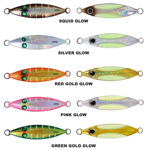 SEABOR LEOPARD JIG 150GR RED GOLD GLOW