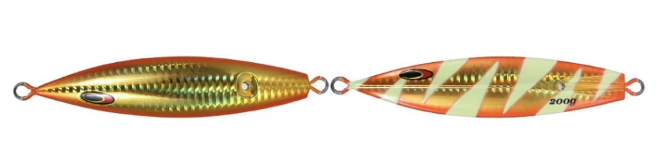 SEABOR PINE JIG 200GR RED GOLD GLOW