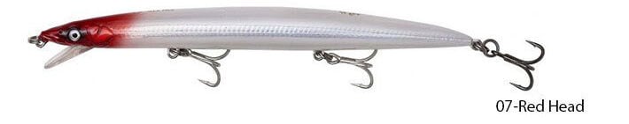 Savage gear Sandeel Jerk Minnow 145 14g  Suni Yem Red Head