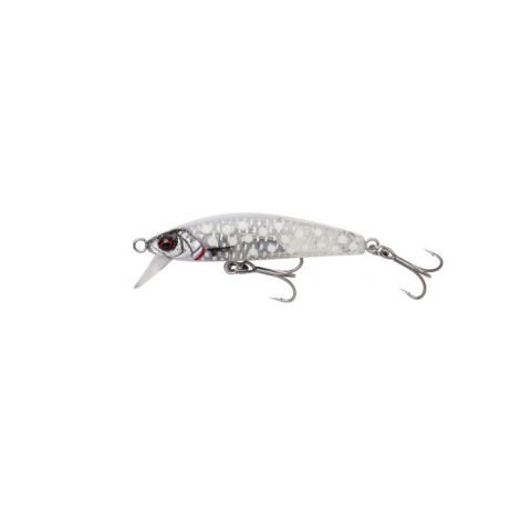 Savage Gear Gravity Minnow 5 cm 8 gr Suni Yem Crystal White Glow