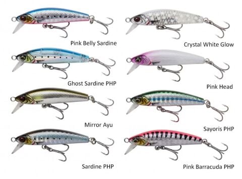 Savage Gear Gravity Minnow 5 cm 8 gr Suni Yem Pink Barracuda PHP