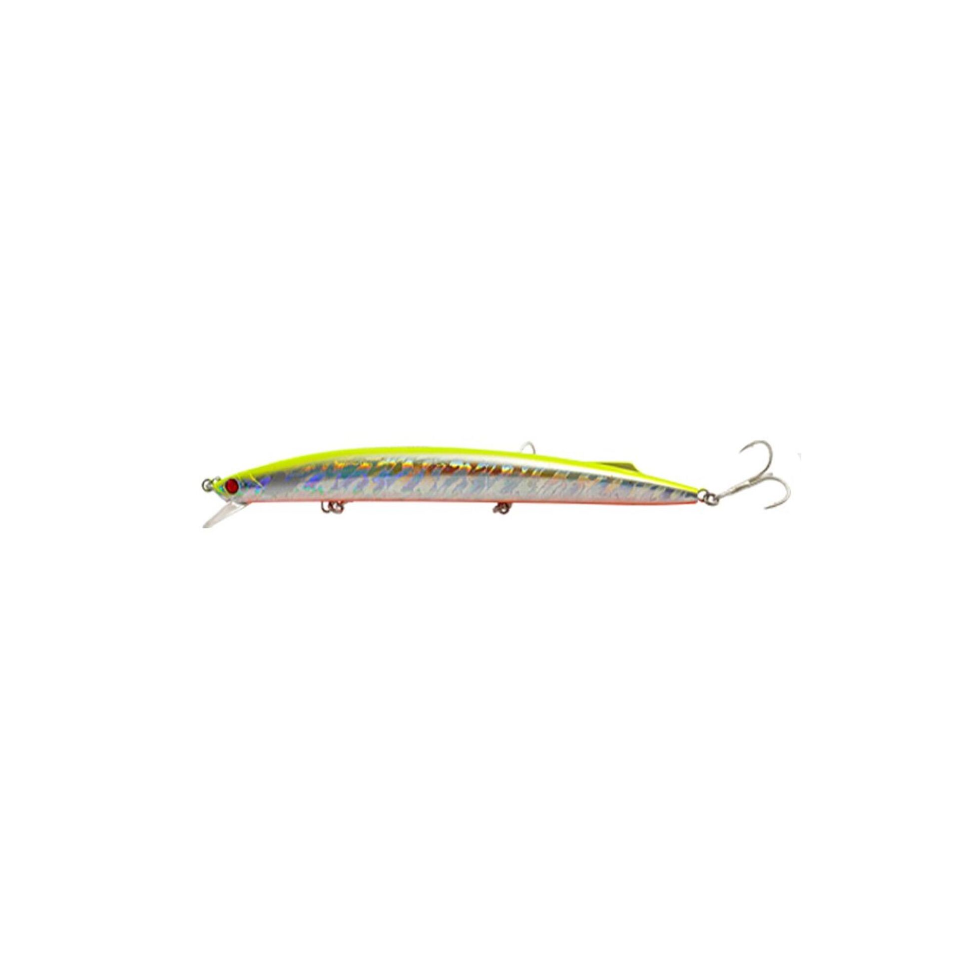 Fujin Kingjerk Sinking 19cm 34gr #012 Shiny Yellow Chart