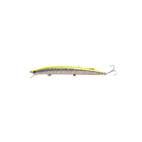 Fujin Kingjerk Sinking 19cm 34gr #012 Shiny Yellow Chart