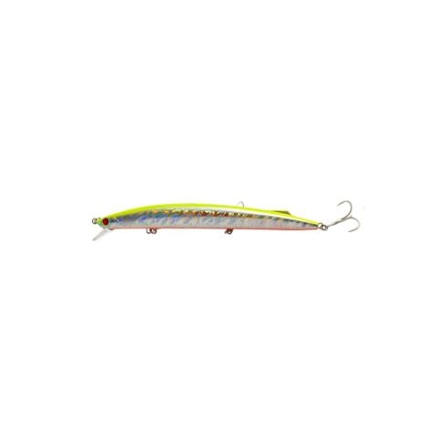 Fujin Kingjerk Sinking 19cm 34gr #012 Shiny Yellow Chart